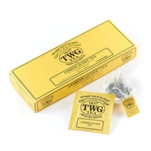 Ein Bild von Jasmine Queen Tea  - TWG Sachets - 15 Teebeutel à 2.5g, in der Kategorie Grün Tee pur