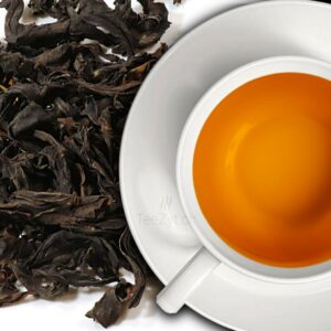 Ein Bild von Gewürztee Kaffeeblatt-Tee Kent Black (fully fermented) - Bio, in der Kategorie Kräutertee und Gewürztee