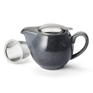 Ein Bild von Keramikkanne Saara mit Reactive Glaze - grau, in der Kategorie Teekannen und Teesets