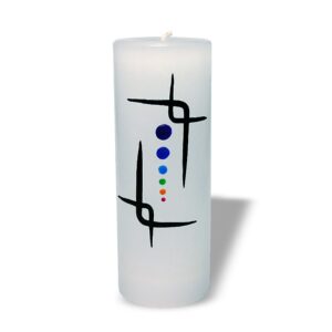 Ein Bild von Kerze Asian Phantasie - weiss, in der Kategorie Kerzen