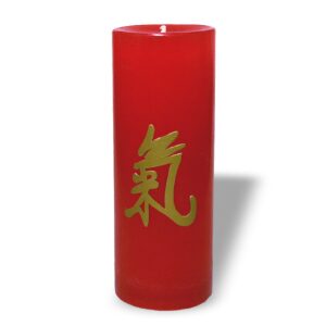 Ein Bild von Kerze mit China Symbol rot, in der Kategorie Kerzen