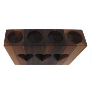 Ein Bild von Kerzenständer mit Herz für vier Teelichter, in der Kategorie Kerzen