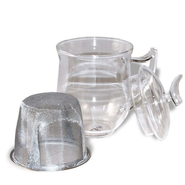 Ein Bild von Kräuterteetasse Glas 0.35l "Epsilon", in der Kategorie Teetassen und Gläser