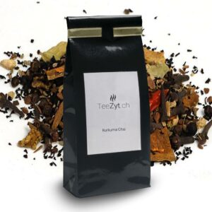Ein Bild von Kurkuma Chai, in der Kategorie Kräutertee und Gewürztee Tee Chai Tee Ayurveda Tee Schwarztee