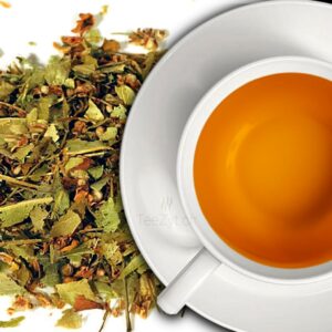 Ein Bild von Lindenblüten geschnitten, in der Kategorie Kräutertee und Gewürztee Tee Monokräuter Wintertee