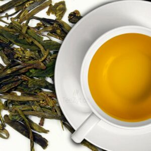 Ein Bild von China Grüntee "Lung Ching", in der Kategorie Grün Tee pur Chinesischer Grüntee