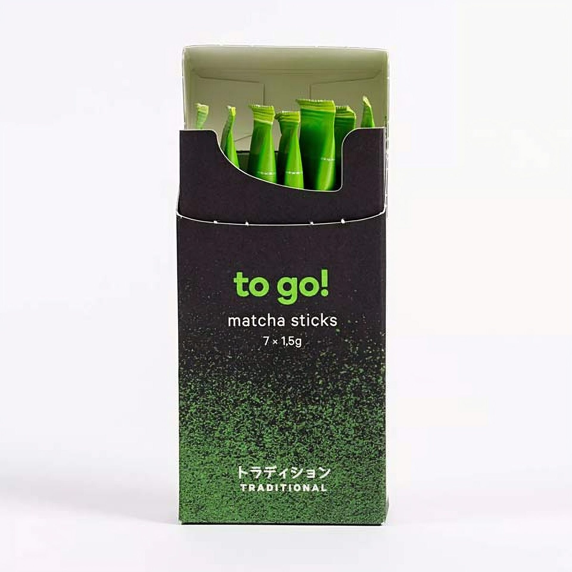 Ein Bild von Japan Grüntee MOYA MATCHA Traditionell - Matcha Sticks Bio - 1.5g, in der Kategorie Grün Tee pur Matcha Tee Grüntee