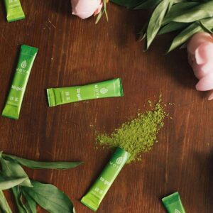 Ein Bild von Japan Grüntee MOYA MATCHA Traditionell - Matcha Sticks Bio - 1.5g, in der Kategorie Grün Tee pur Matcha Tee Grüntee