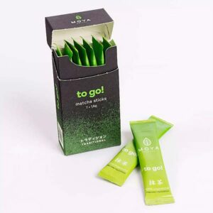 Ein Bild von Japan Grüntee MOYA MATCHA Traditionell - Matcha Sticks Bio - 1.5g, in der Kategorie Grün Tee pur Matcha Tee Grüntee