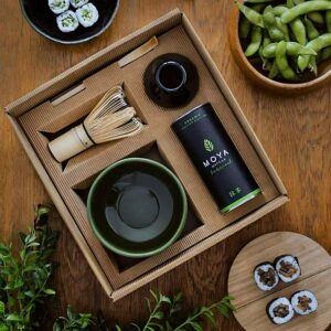 Ein Bild von Matcha Premium Ceremonial Set - MIDORINAMI, in der Kategorie Teezubehör Matcha Set