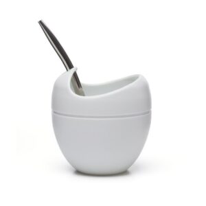 Ein Bild von Mate Mateo Original - Weiss, in der Kategorie Teezubehör Calabasa (Mate-Becher)