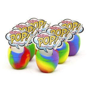 Ein Bild von Mate Mateo Pop - Multicolor, in der Kategorie Teezubehör Calabasa (Mate-Becher)