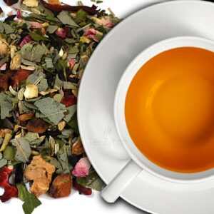 Ein Bild von Moringa Eukalyptus Rose - Bio, in der Kategorie Kräutertee und Gewürztee