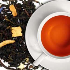 Ein Bild von Schwarzteemischung "Orient-Fantasie", in der Kategorie Schwarz Tee aromat. Jasmintee Darjeeling Tea kaufen