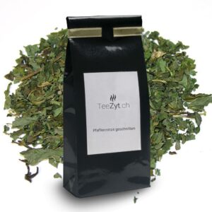 Ein Bild von Pfefferminze geschnitten, in der Kategorie Kräutertee und Gewürztee Tee Monokräuter