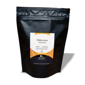 Ein Bild von Pfefferminze - im Pyramidenbeutel, in der Kategorie Kräutertee und Gewürztee Tee Monokräuter