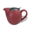 Ein Bild von Porzellan-Kanne Saara 0.9l - Beerenrot, in der Kategorie Teekannen und Teesets Teekannen mit Sieb Kaufen
