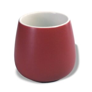 Ein Bild von Porzellantasse Saara 0.2l - Beerenrot, in der Kategorie Teetassen und Gläser