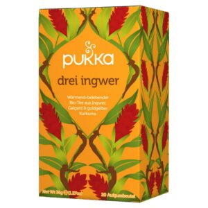 Ein Bild von Pukka - Drei Ingwer - Bio, in der Kategorie Kräutertee und Gewürztee