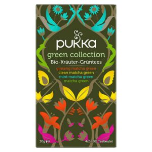 Ein Bild von Grüntee im Beutel Pukka - Green Collection - Bio, in der Kategorie Grün Tee aromat.