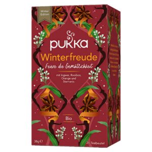 Ein Bild von Pukka - Winterfreude  - Bio, in der Kategorie Rotbusch und Honeybuschtee