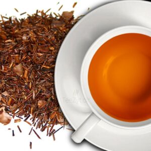 Ein Bild von Rooibush "Schoggibaum" mit Schokolade, in der Kategorie Rotbusch und Honeybuschtee Tee