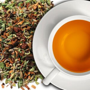 Ein Bild von Gewürztee Schoko Chai - Bio, in der Kategorie Kräutertee und Gewürztee