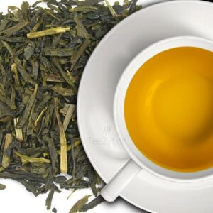 Ein Bild von Japan Grüntee Sencha mit Zitronengras "Lemongrass", in der Kategorie Grün Tee aromat. Japanischer Grüntee Sencha Tee