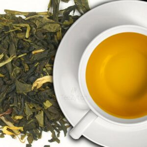 Ein Bild von Japan Grüntee Sencha "Mangguo", in der Kategorie Grün Tee aromat. Japanischer Grüntee Sencha Tee