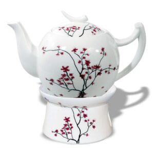Ein Bild von Stövchen "Cherry Blossom" für 1.5l + 2.0l Kanne, in der Kategorie Teekannen und Teesets Rechaud und Untersetzer