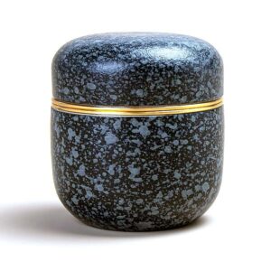 Ein Bild von TEANAGOO Keramik-Matcha-Tee-Behälter - Grau, in der Kategorie Teedosen