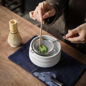 Ein Bild von TEANAGOO Matcha-Tee-Set - Elfenbeinweiss, in der Kategorie Teezubehör Matcha Tee Matcha Set