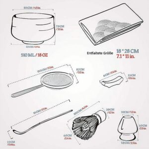 Ein Bild von TEANAGOO Matcha-Tee-Set - Porzellanweiss, in der Kategorie Teezubehör