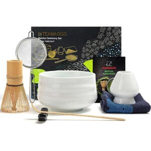 Ein Bild von TEANAGOO Matcha-Tee-Set - Porzellanweiss, in der Kategorie Teezubehör