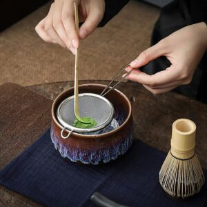 Ein Bild von TEANAGOO Matcha-Tee-Set - Violett, in der Kategorie Teezubehör Matcha Set Matcha Tee