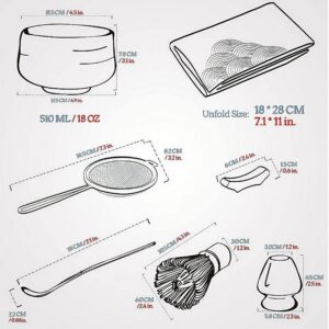 Ein Bild von TEANAGOO Matcha-Tee-Set - Violett, in der Kategorie Teezubehör Matcha Set Matcha Tee