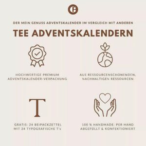 Ein Bild von Tee-Adventskalender - 
