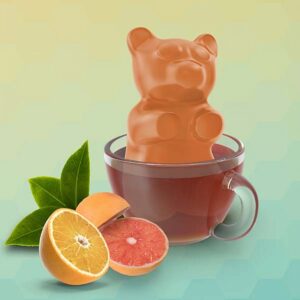 Ein Bild von Tee-Bären "Orange-Grapefruit" - Beutel à 160g, in der Kategorie Nahrungsmittel