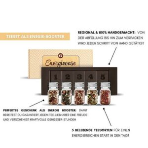 Ein Bild von Tee Geschenkset Energieoase, in der Kategorie Tee diverse Tee Geschenk