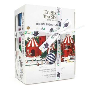 Ein Bild von Teegeschenk mit Schleife "Holiday Collection  weiss" - Bio, in der Kategorie Tee diverse Tee Geschenk
