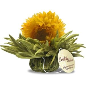 Ein Bild von Teelini Sortiment Creano mit 4 Mini-Tee Blumen 