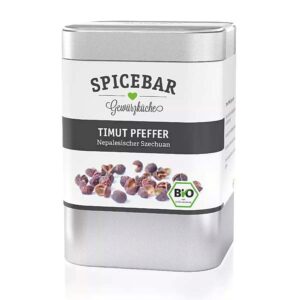 Ein Bild von Timut Pfeffer - Bio - Dose a 45g, in der Kategorie Kräuter und Gewürze