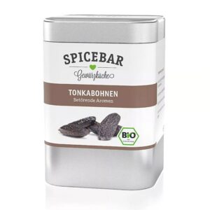 Ein Bild von Tonkabohnen - Bio - Dose a 60g, in der Kategorie Kräuter und Gewürze