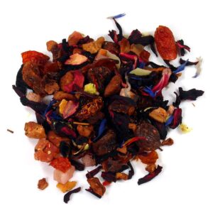 Ein Bild von Früchtetee Tutti-Frutti - im Pyramidenbeutel, in der Kategorie Früchtetee Tee