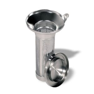 Ein Bild von Universal - Edelstahl - Teefilter für die Isolierkanne mit Abtropfschale, in der Kategorie Teesiebe und Teefilter