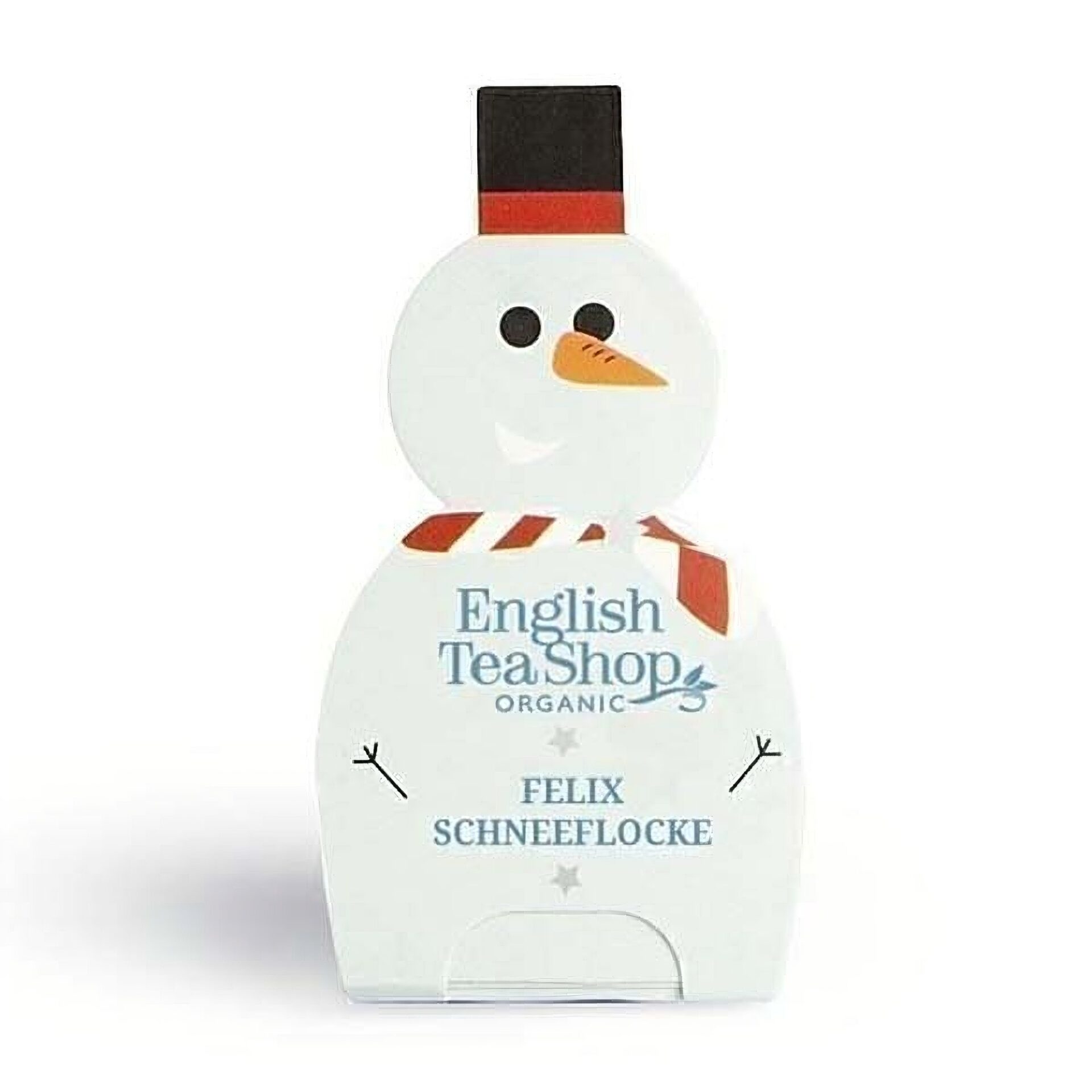 Ein Bild von Weihnachtsgeselle Schneemann "Felix Schneeflocke" - Bio, in der Kategorie Tee diverse Tee Geschenk