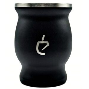 Ein Bild von Yerba Mate Teeset Combo Acero 2.0 - schwarz, in der Kategorie Teezubehör Calabasa (Mate-Becher)