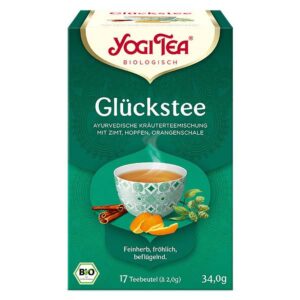 Ein Bild von Yogi Tea - Glückstee - Bio, in der Kategorie Kräutertee und Gewürztee