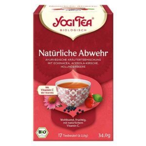 Ein Bild von Yogi Tea - Natürliche Abwehr - Bio, in der Kategorie Kräutertee und Gewürztee