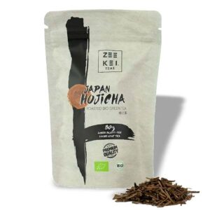 Ein Bild von Zee Kei - Hojicha - Gerösteter Grüntee Bio - 80g, in der Kategorie Grün Tee pur